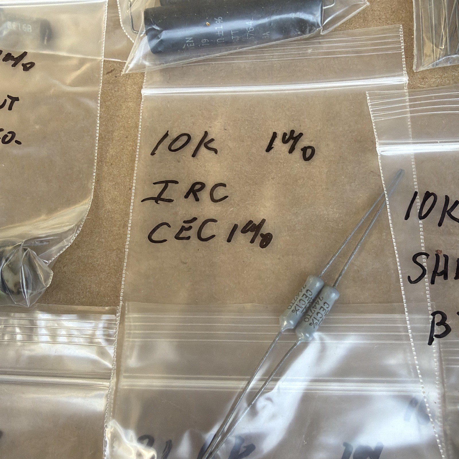 125pc Group Lot Of RESISTORS Dale & Other Mfg Look At Pictures Used #2