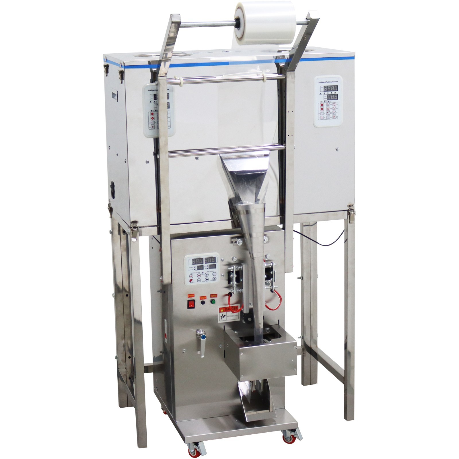 Auto Screw Packaging Machine Granule & Hardware Parts Packer 6.3″ Width Film