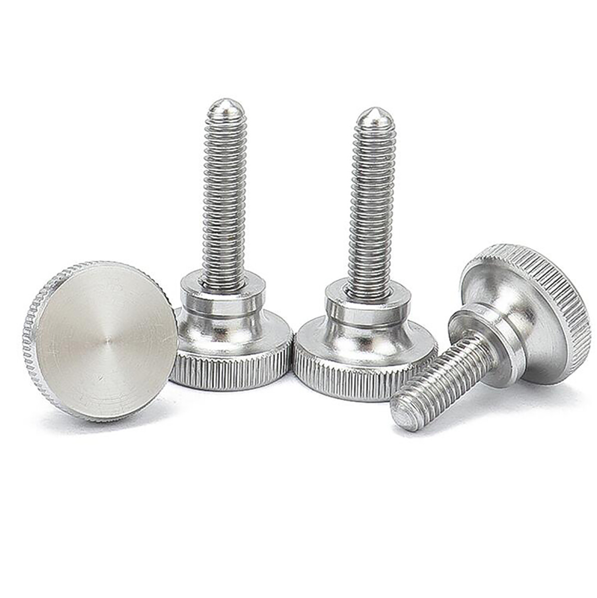Stainless Steel Knurled Thumb Screw High Type Hand Grip Knob Bolt M3 M4 M5 M6 M8