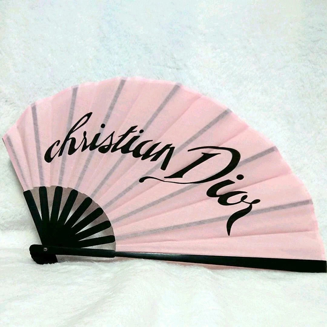 Folding Fan Handy Fan only Christian Dior Japan Sensu Novelty