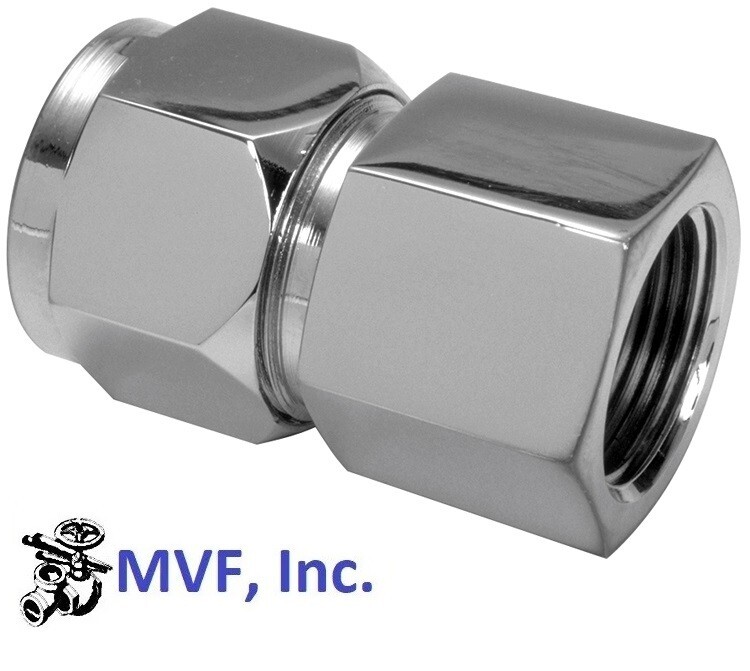 HSME 1/2″ Tube OD x 1/2″ NPT Female Connector 316S/S Tube Fitting ACF8-8N-SS