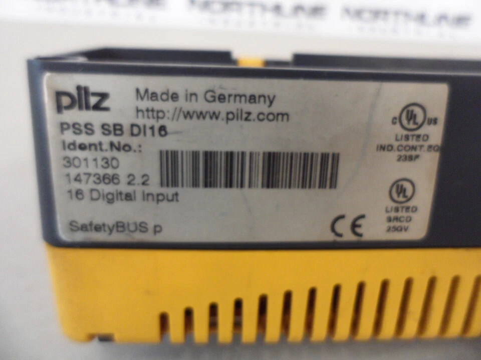 Pilz PSSSBDI16 / 301130 Digital input Module , With 30 Days Warranty.