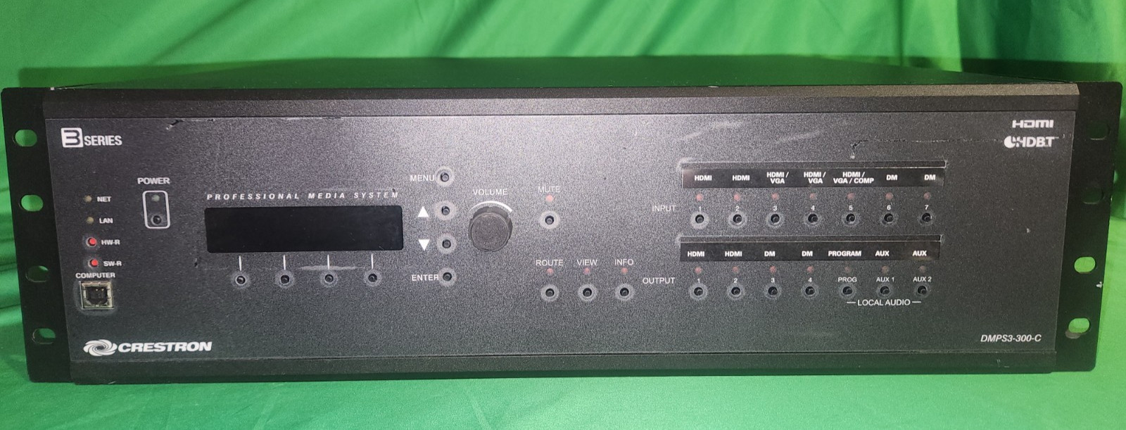 Crestron 3 Series DMPS3-300-C DigitalMedia Presentation System TESTED AND WORKS!
