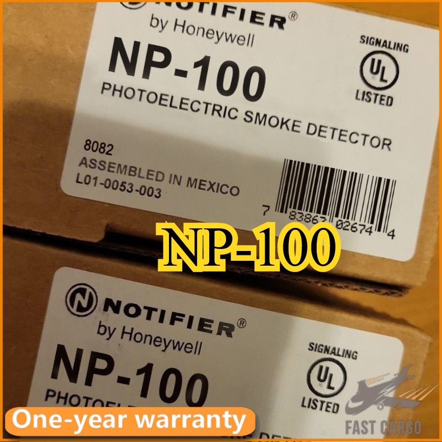 NP-100 Notifier Photoelectric Smoke Detector NP 100 Only Head Fast Shipping