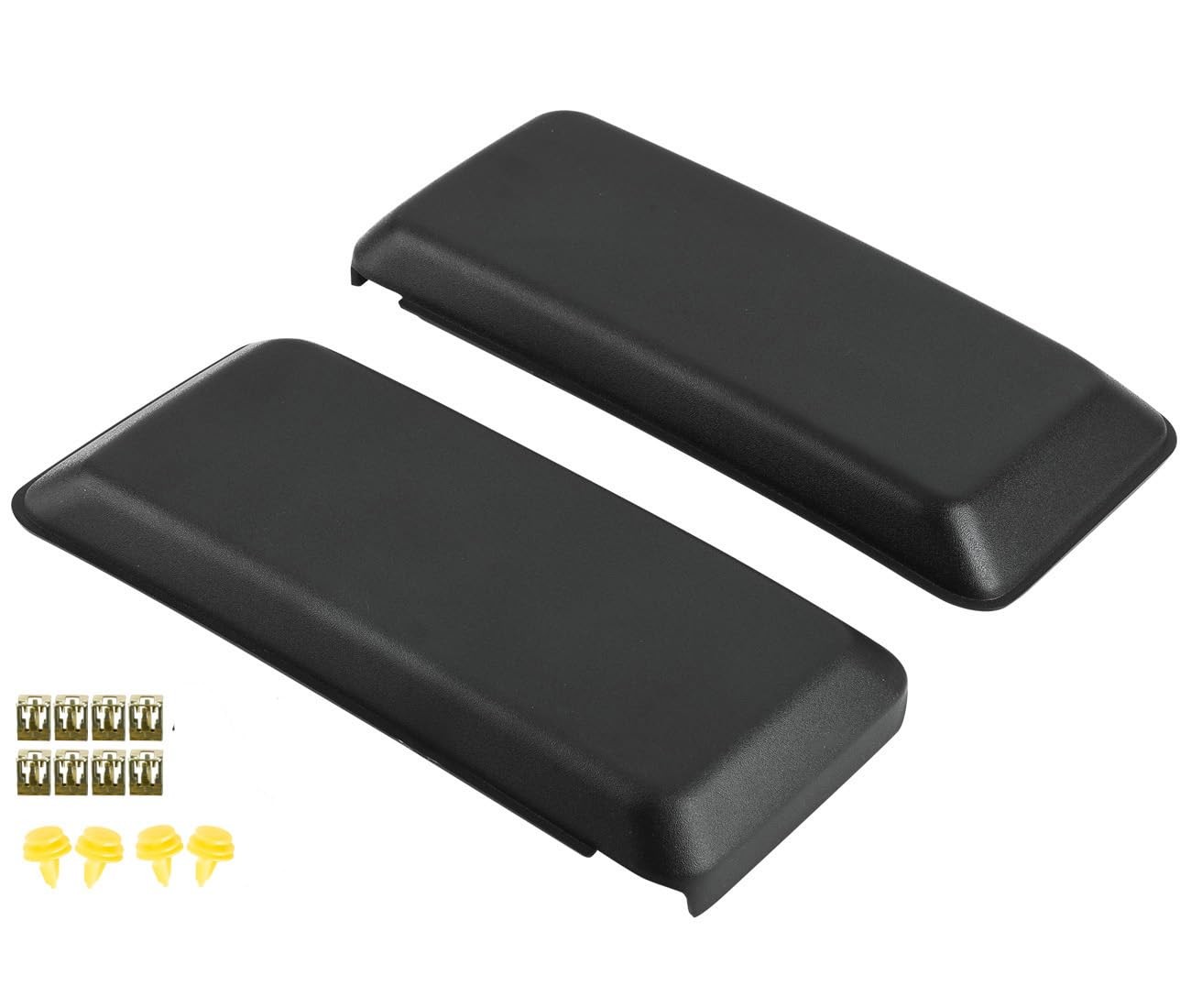 for Front Left Driver & Right Passenger Side Bumper Guard Pad Cap Inserts End…