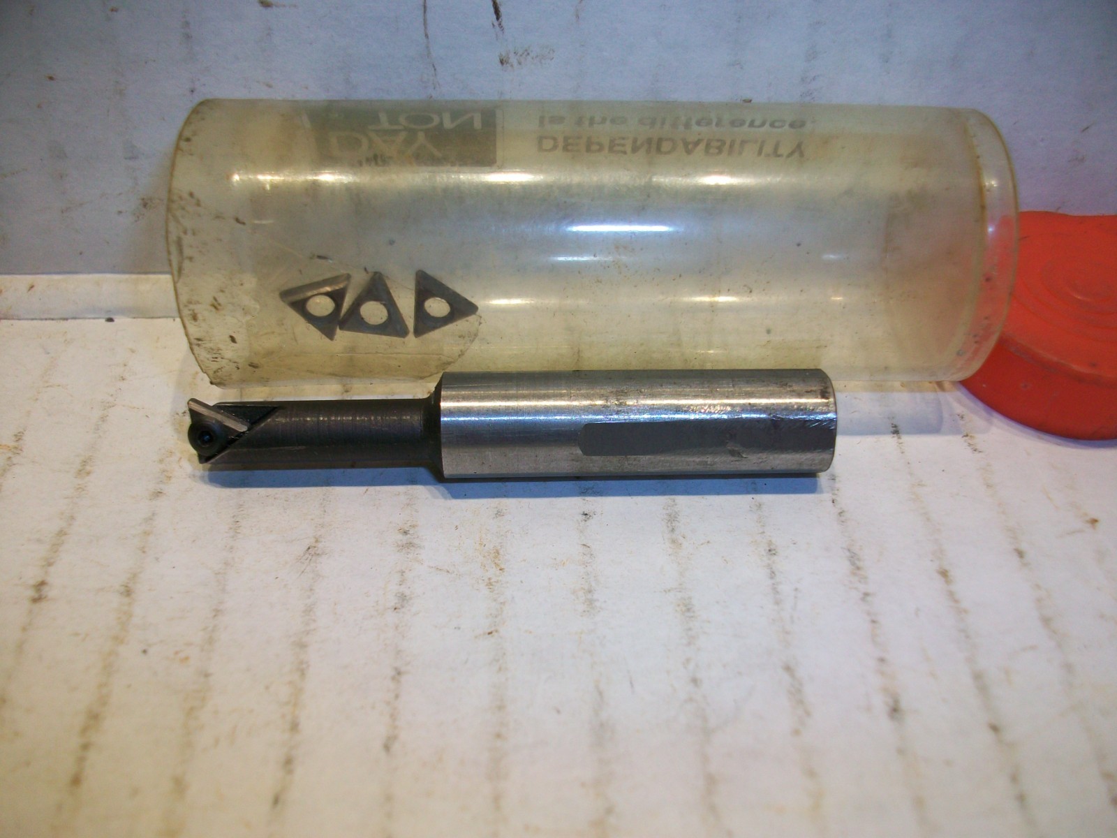 VINTAGE BRIDGEPORT No.1 Indexable FLY CUTTER 3/4″ SHANK with cutter bits
