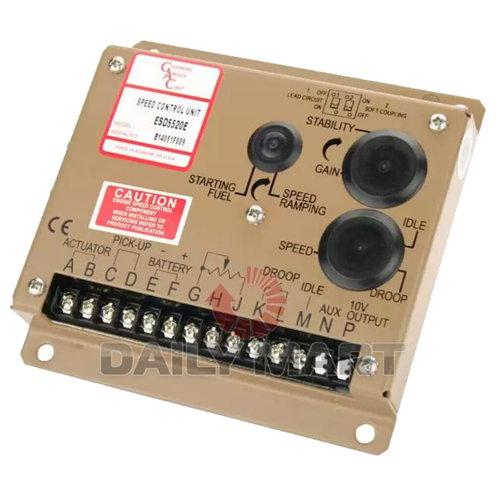 New In Box ESD5520E Engine Speed Controller Governor Generator
