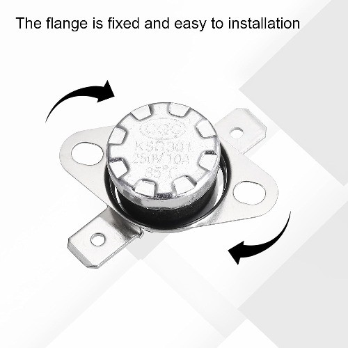 KSD301 85°C 185°F 10A Normally Closed N.C Adjustable Snap D Number of Items: 8