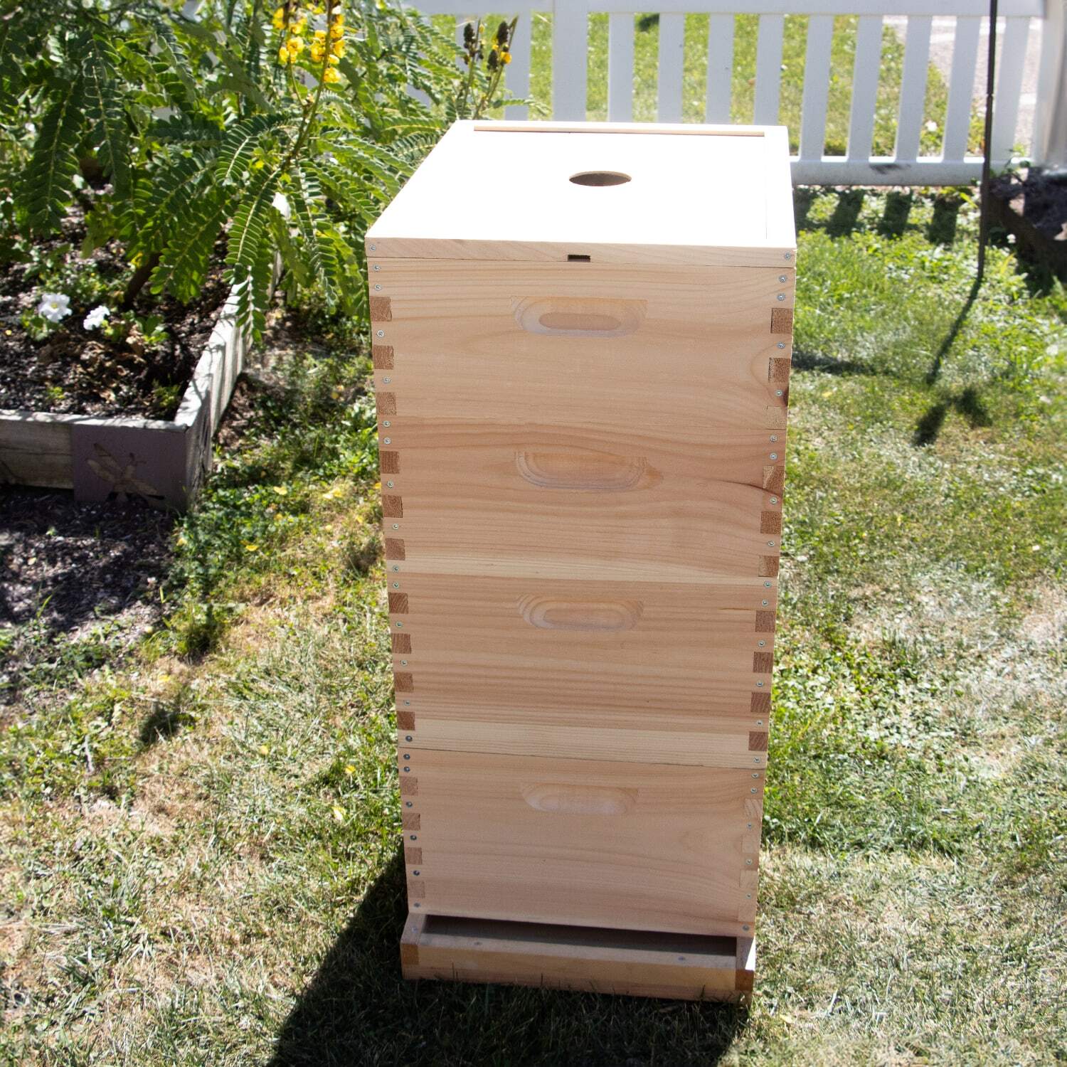 Stoney Acres Inner Cover for 10-Frame Langstroth Hive, Beehive Ventilation