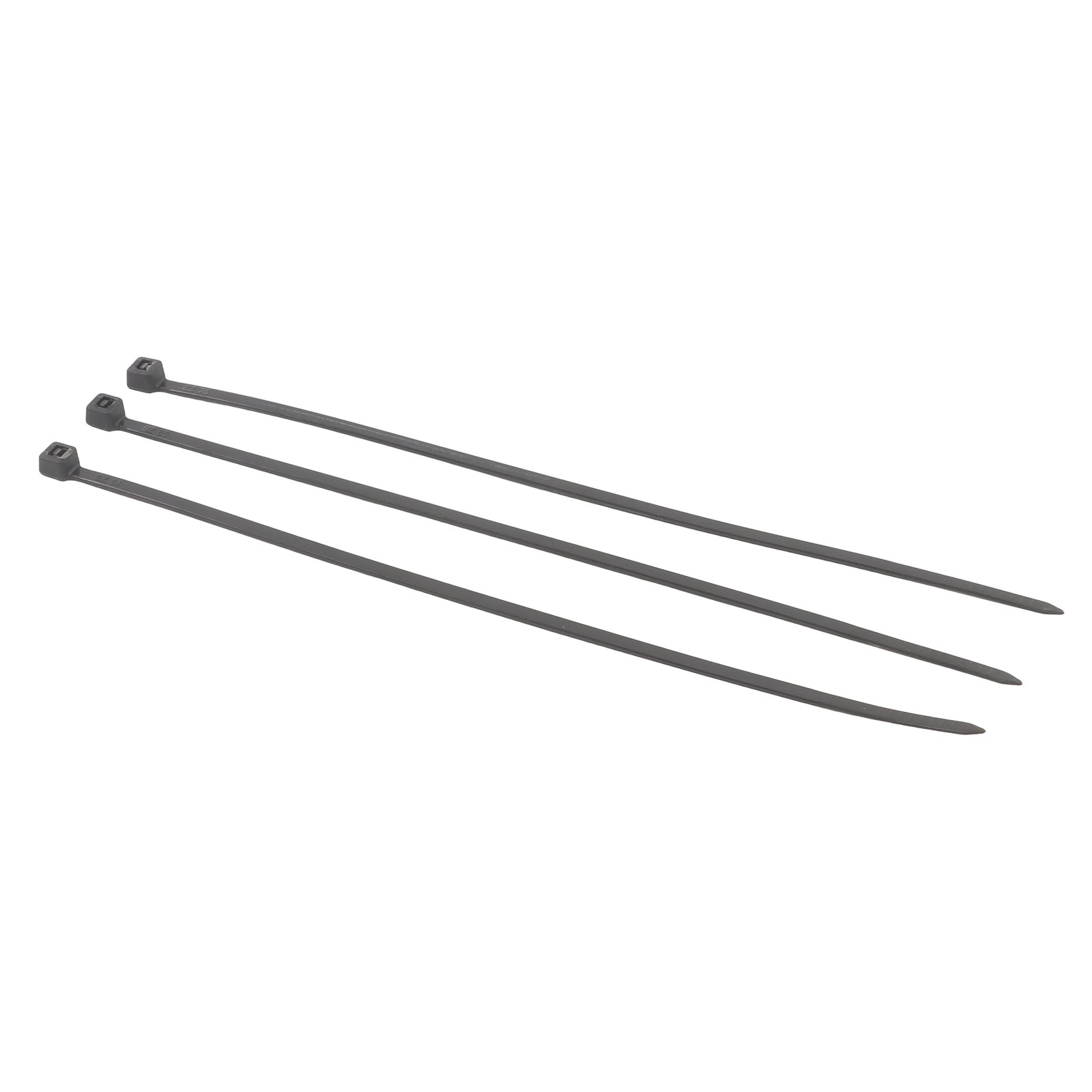 8″ Uv Black Cable Ties 1000pk 40lb Self-Locking Zip Ties 0.14″ Wide Plastic