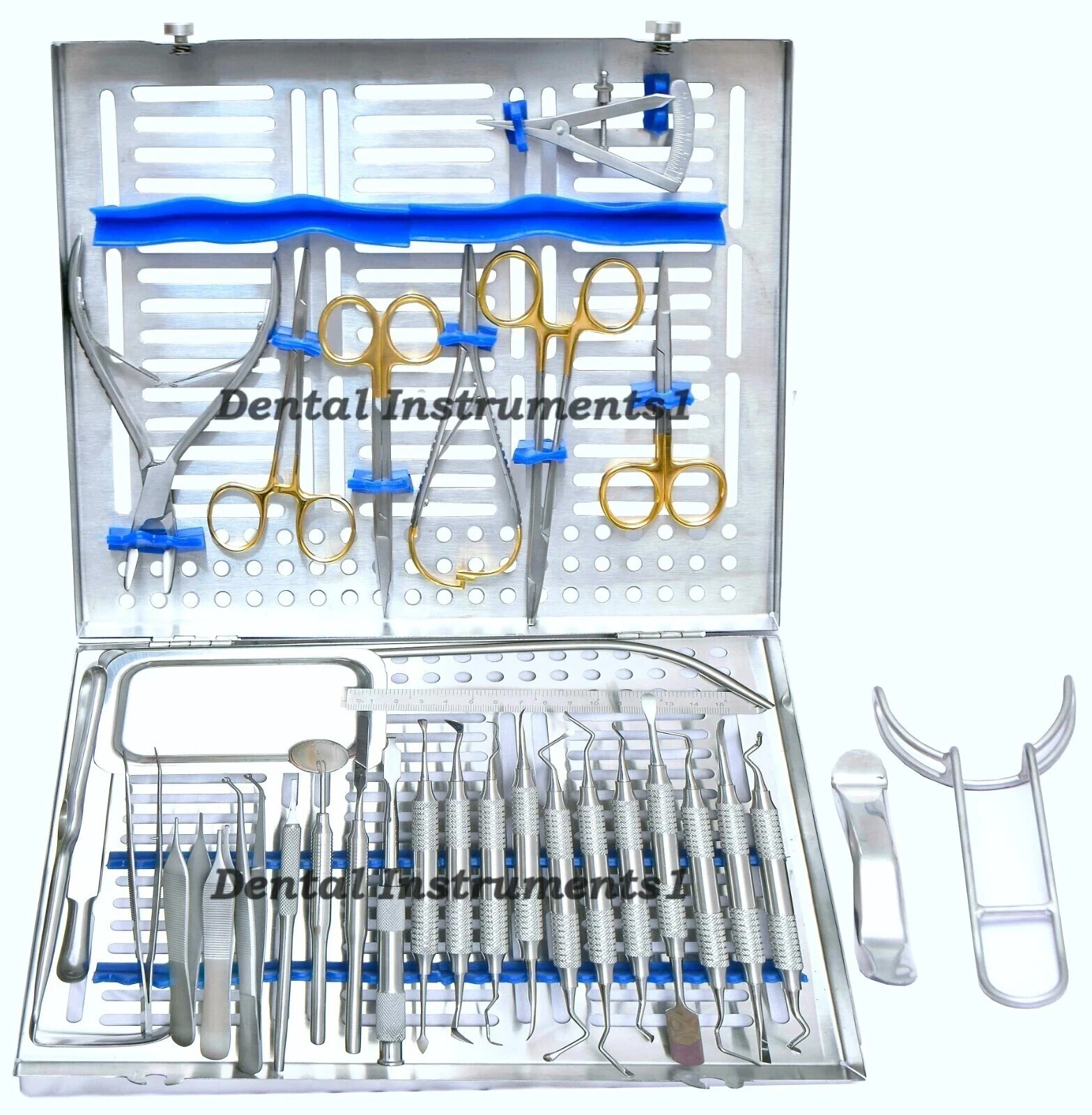 Periodontal Instruments Kit Dental Orthodontics 33 Pcs