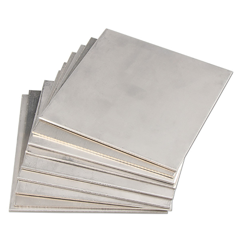 0.01mm – 2mm Thick 301 Stainless Steel Metal Foil Sheets Plates Shim 100mm×100mm