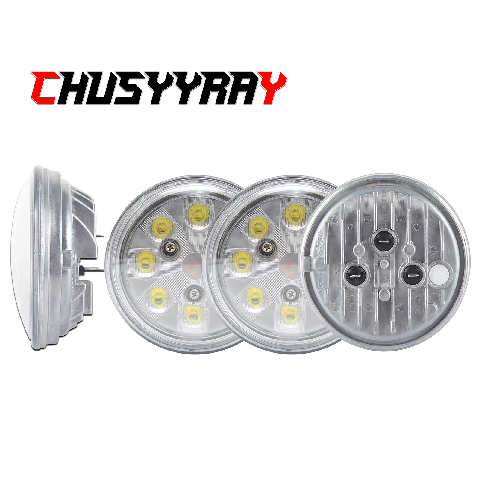 4pcs RE10963 Sealed LED Hi-Lo Beam For Deere Sprayer 6100 6500 6600 6700