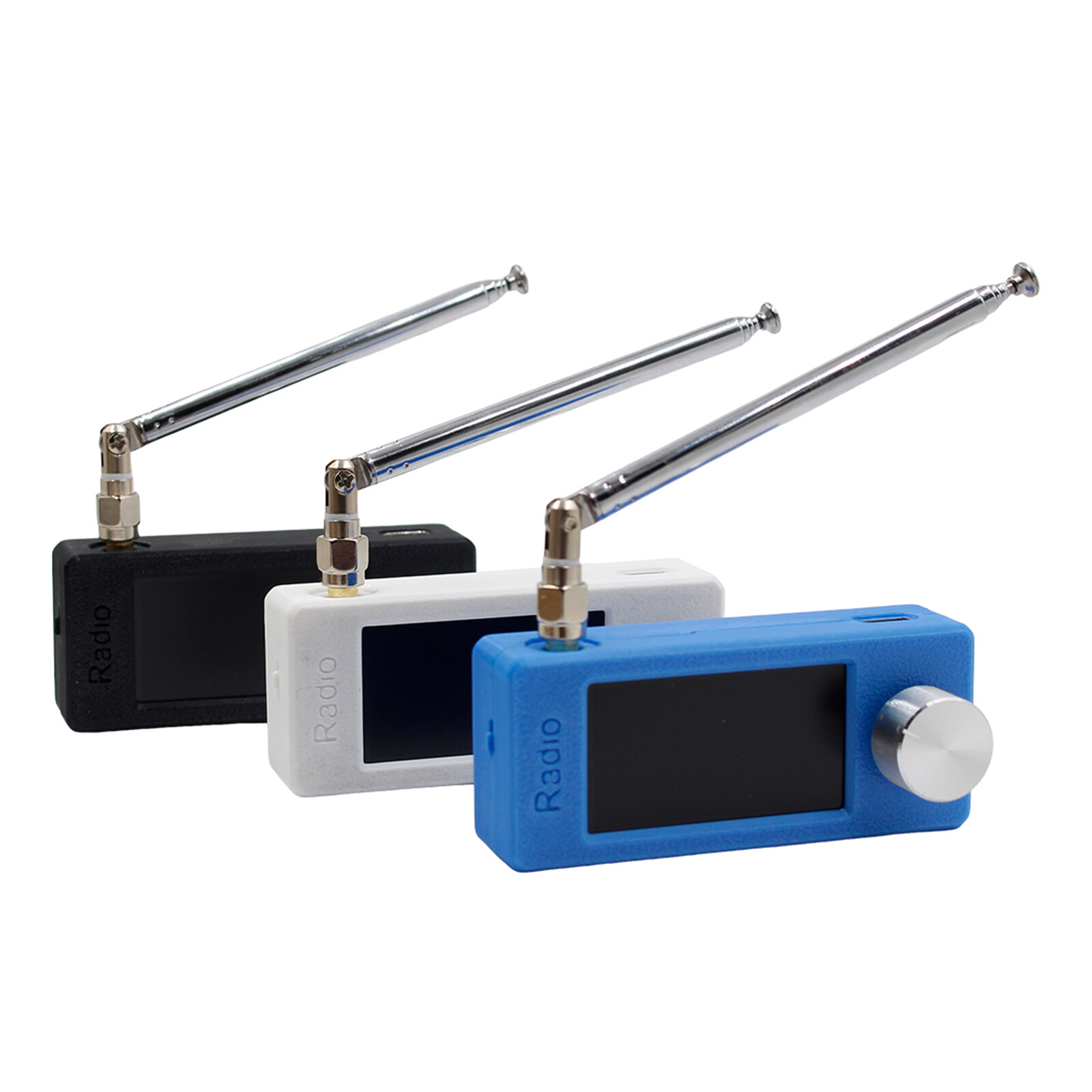 SI4732 Portable Radio 0.5-108MHz LSB USB Mini Pocket Radio 1.9-inch IPS Display