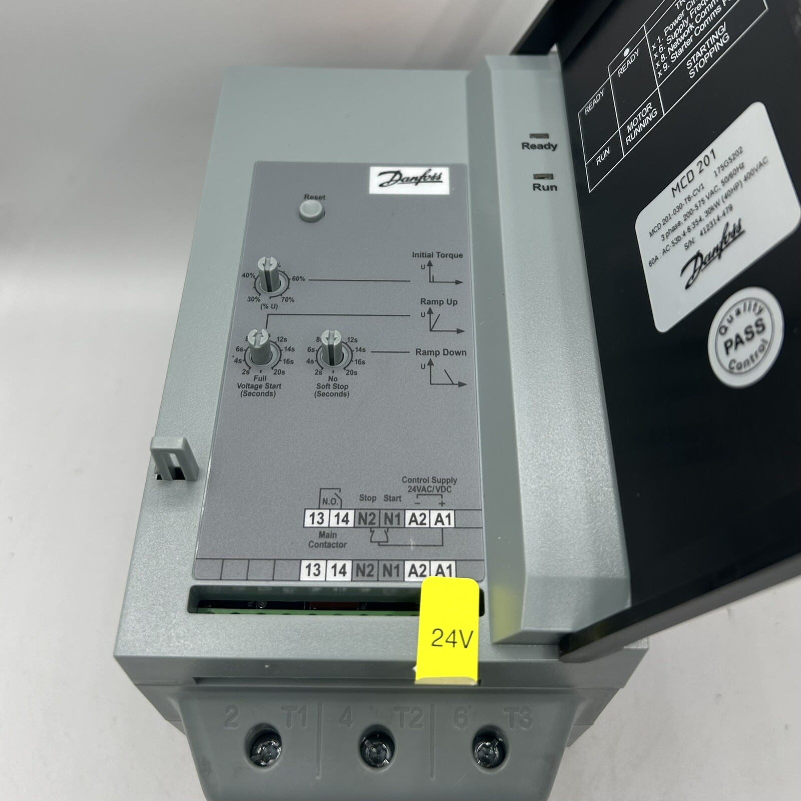 Danfoss MCD 201-030-T6-CV1 Compact Starter 30kW 40HP 400V 3PH Drive