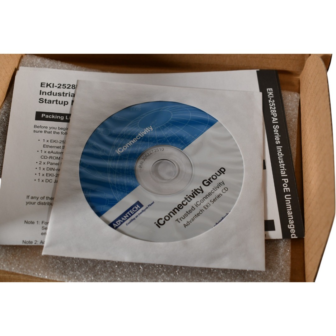 NEW Advantech EKI-2528PAI-AE Network Switch – Unmanaged 8 Ports IP30