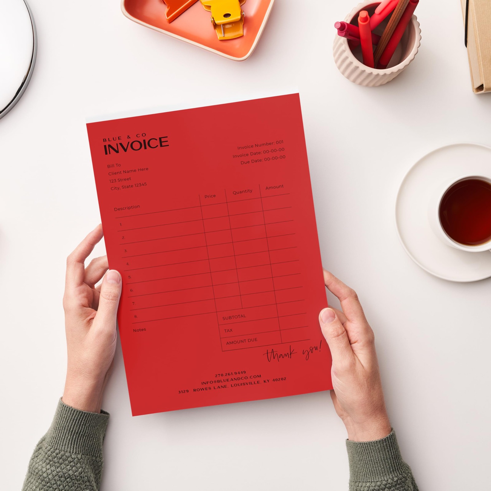 Learning Resources 22551 500 Sheets (Pack of 1), Re-Entry Red, Re-entry Red