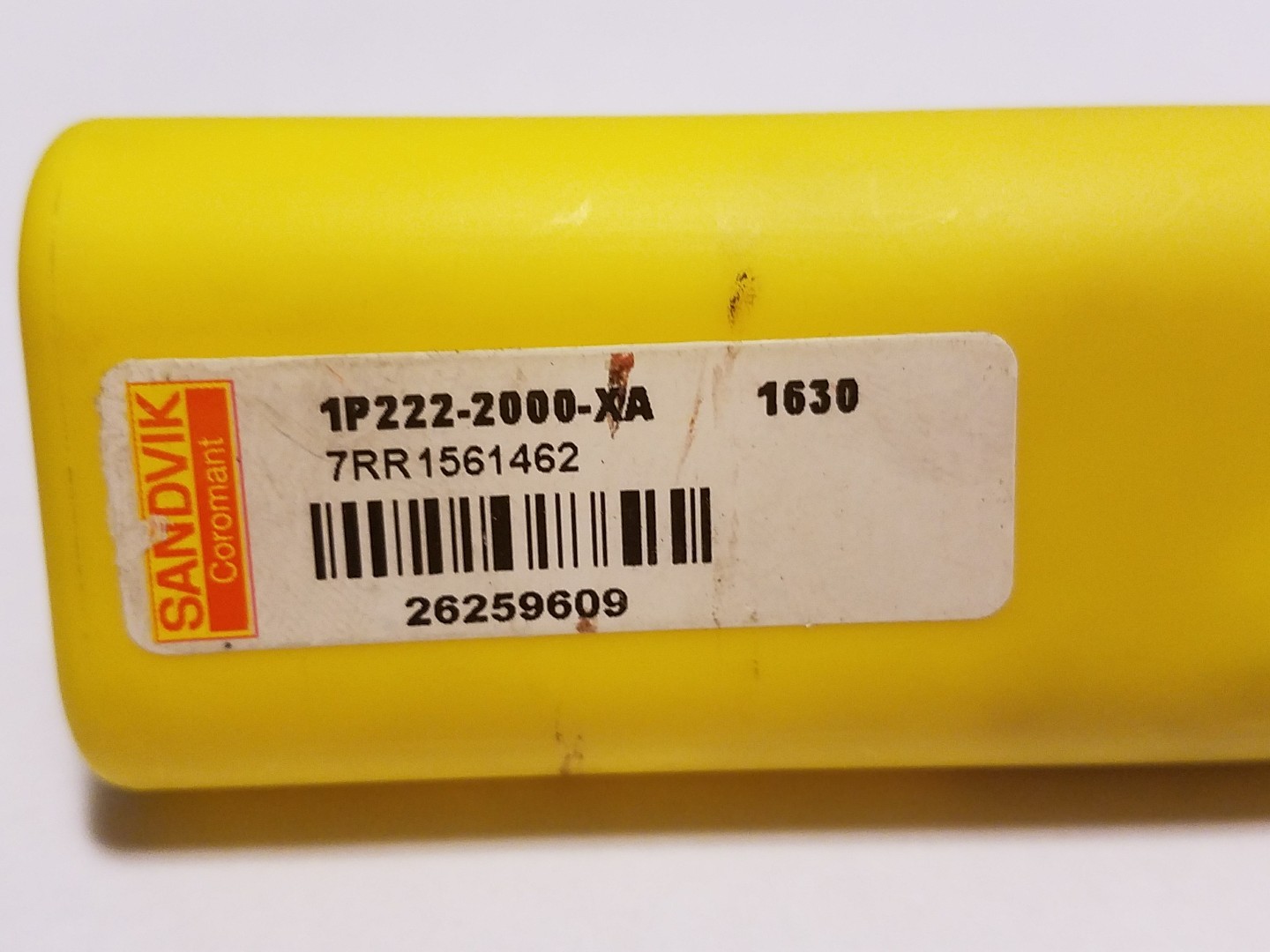 NEW Sandvik 1P222-2000-XA 20mm (.787″) 4Fl AlTiN Coated End MIll .3mm Chamfer
