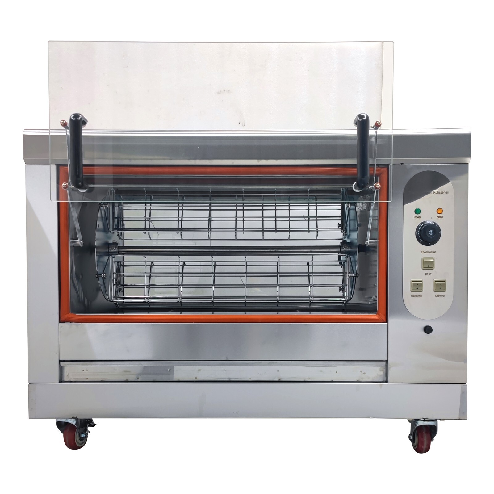 220V Table Type Electric Chicken Rotisserie Machine 122-572°F Temp. Range 8.16HP