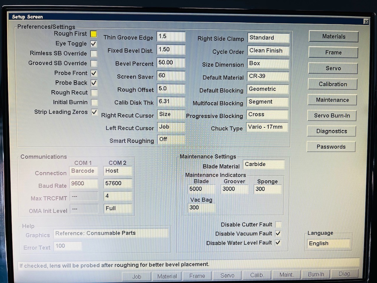 National Optronics 7EX Edger w/ USER MANUAL | #2 |