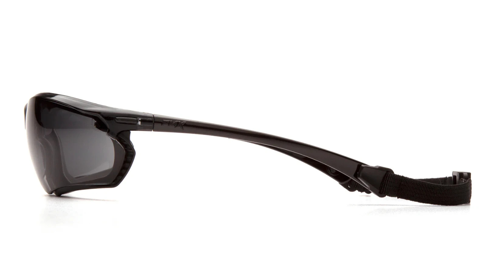 Pyramex Crossovr Safety Glass, Anti-Fog Lens w/ Rubber Gasket and Strap