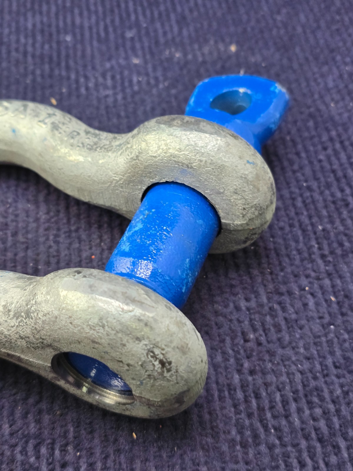 Campbell WLL8-1/2T: 1″ Screw Pin Anchor Shackle 8-1/2 Ton Working Load Limit