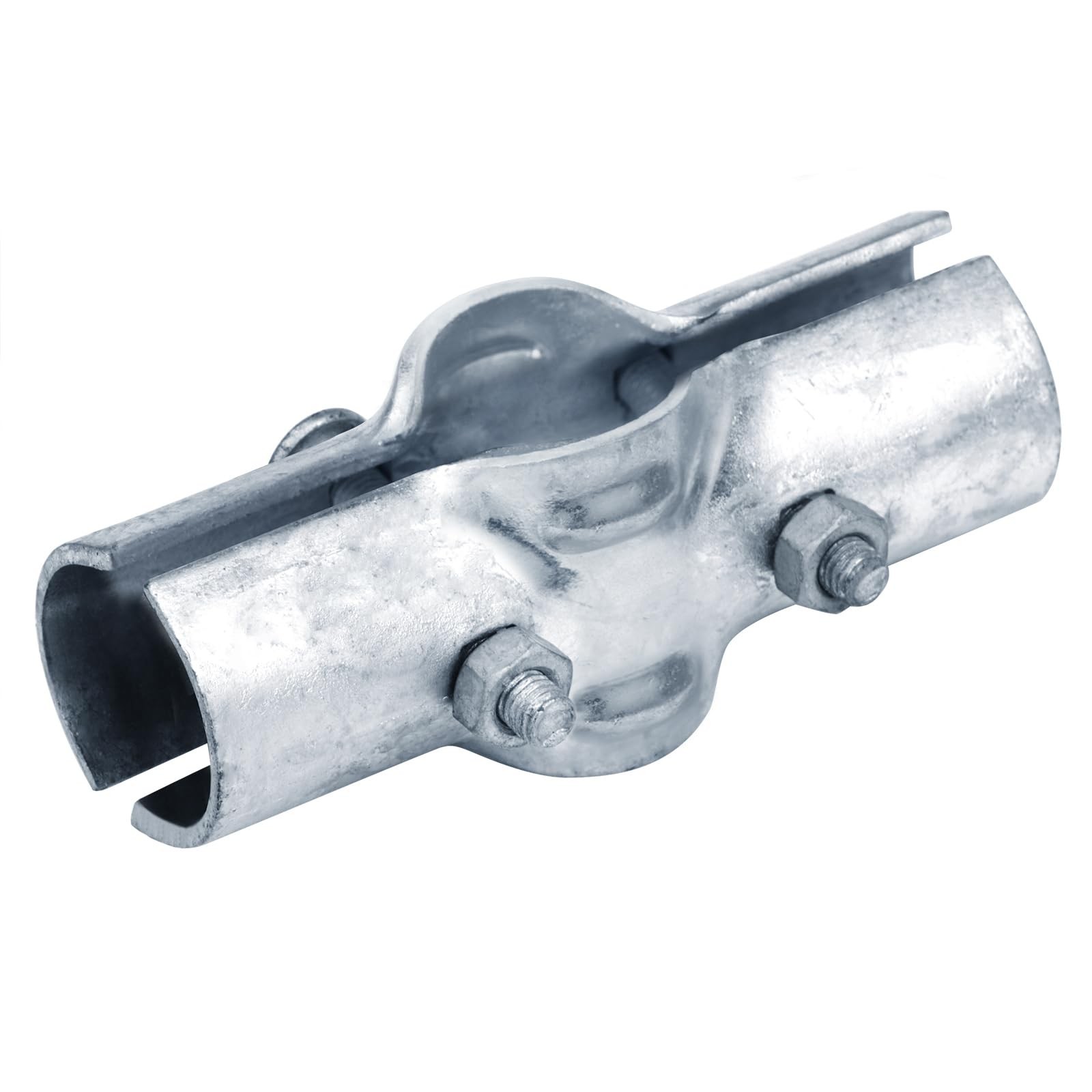 4 Pcs 1-5/8″ x 1-5/8″ Line Rail Clamp, Chain Link Fence Boulevard Connector |…