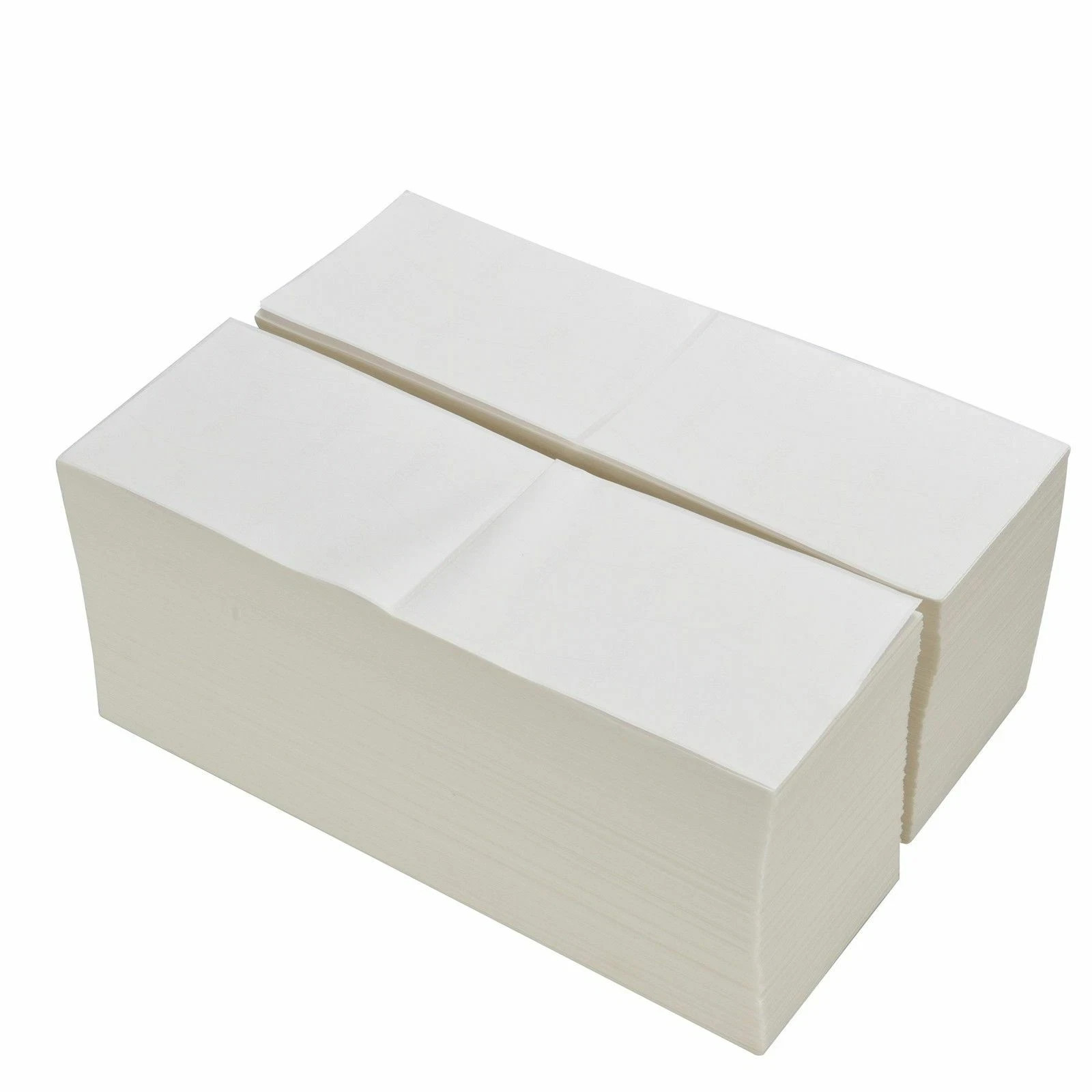 4000 – 4×6 Fanfold Direct Thermal Shipping Labels for Zebra & Rollo Printers