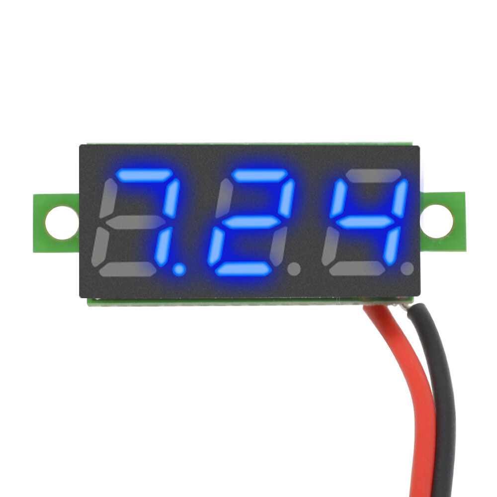 0.28/0.56In 2Wire 3Wire LED Digital Voltmeter Panel Accurate Meter Display NEW