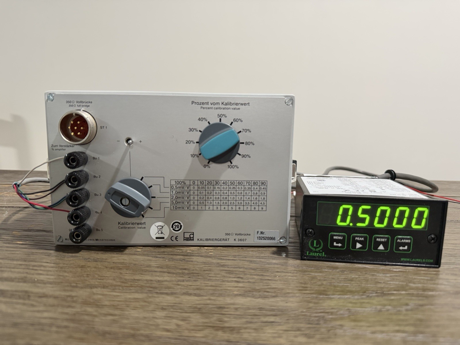 HBM K3607 Calibration Unit