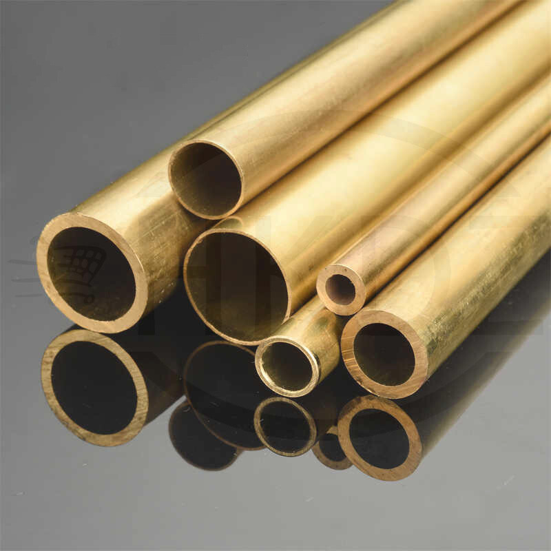 Brass Round Tube OD 0.8mm 0.9mm 1mm 1.2mm 1.5mm 2mm 3mm 4mm -19mm Lengths 300mm