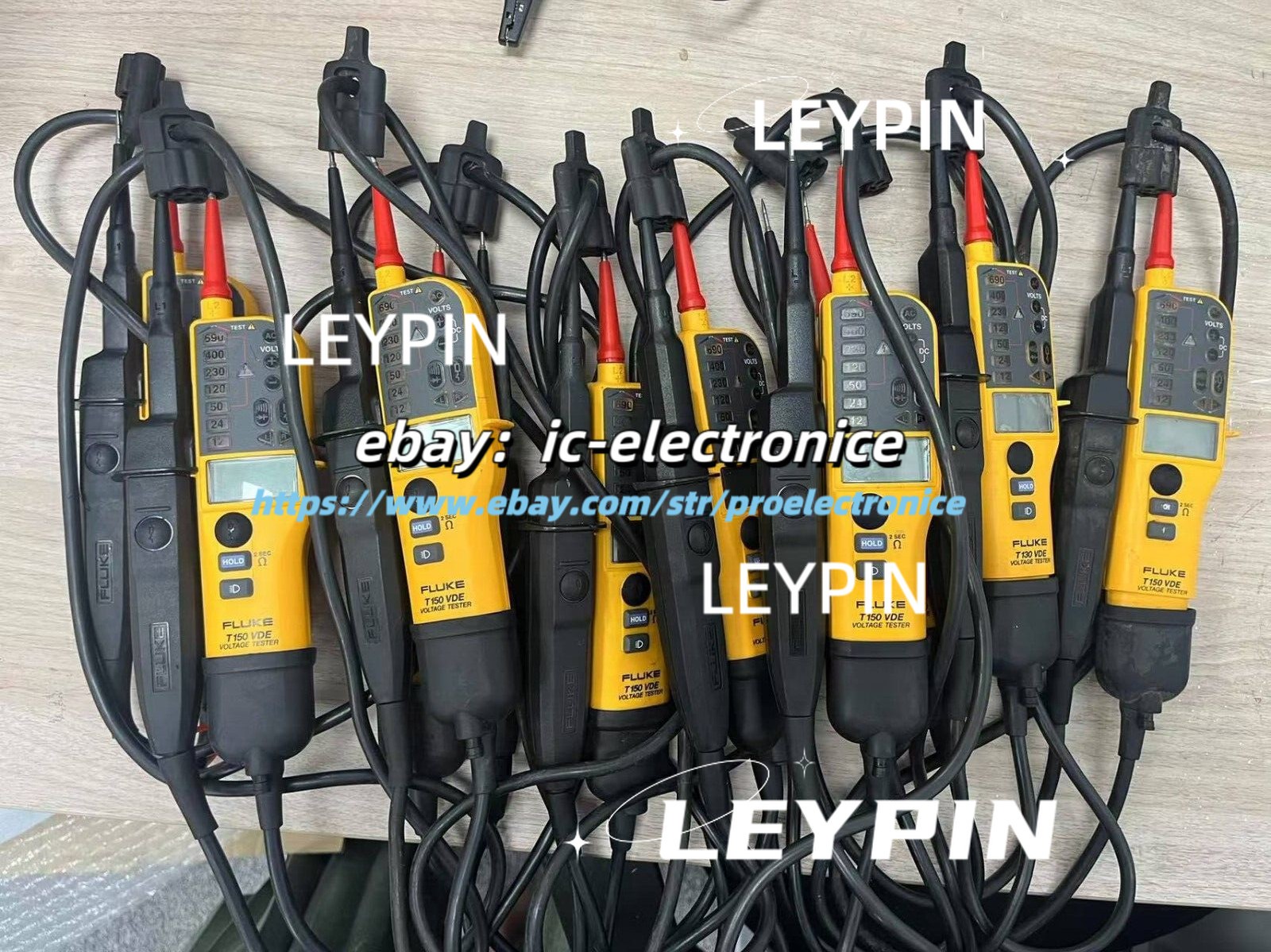 FlukeT150VDE OR FLUKET150 Electrical Tester/Beautiful appearance, good functi/ic