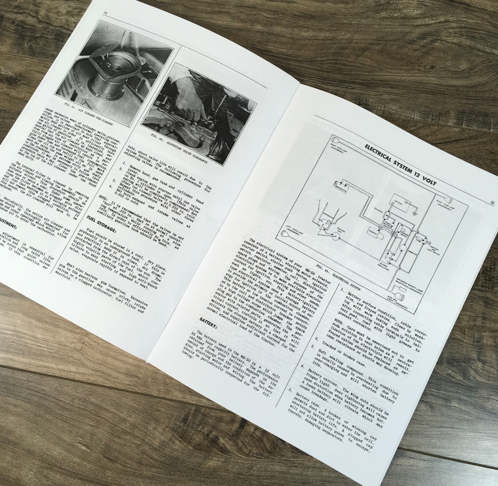 Massey Harris Mh 50 Tractor Operators Manual Owners Book Maintenance Instruction