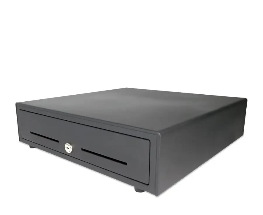 Custom America Apex Pro POS Cash Drawers 16×16, Black, EPC Cable NEW