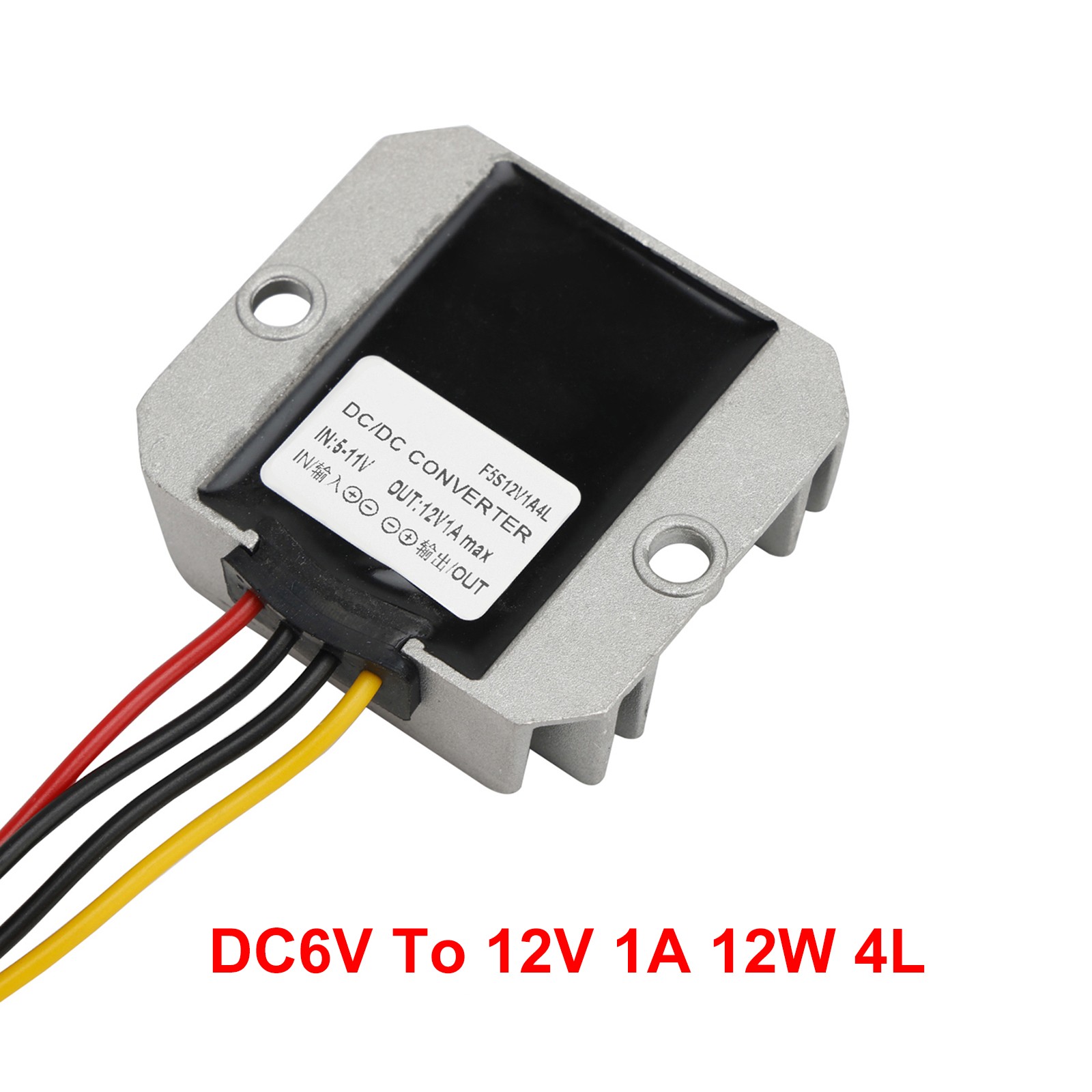 DC-DC 6V-12V 1-3A Step Up Power Supply Converter Regulator Waterproof