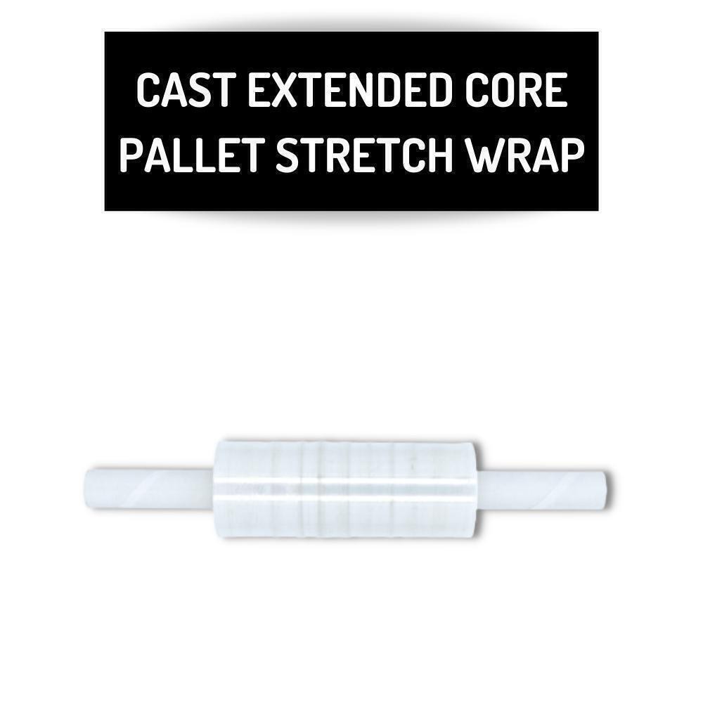 Shrink Wrap Extended Core Pallet Stretch Film Clear Select: Size & Rolls