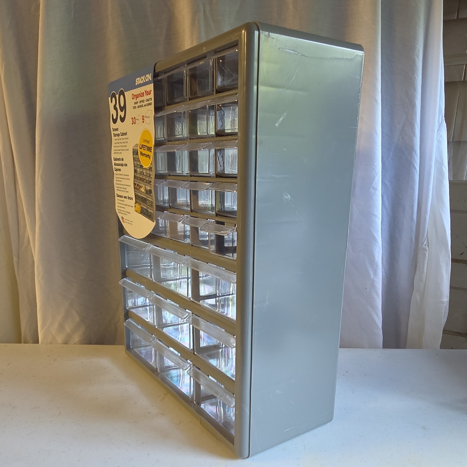 STACK-ON DS-39 39-Drawer Storage Cabinet Drawer Organizer