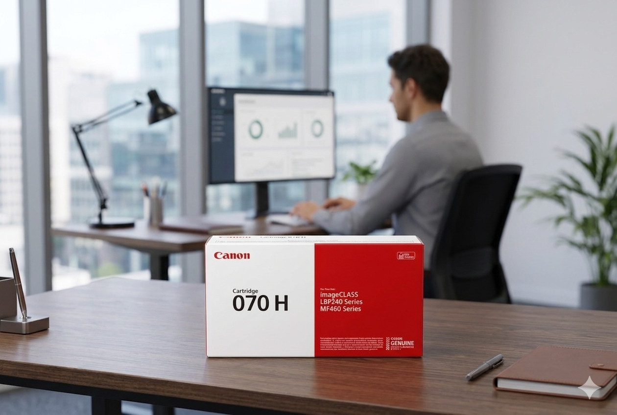Canon 070H Black Toner Cartridge High Yield Compatible Replacement–New SealedBox