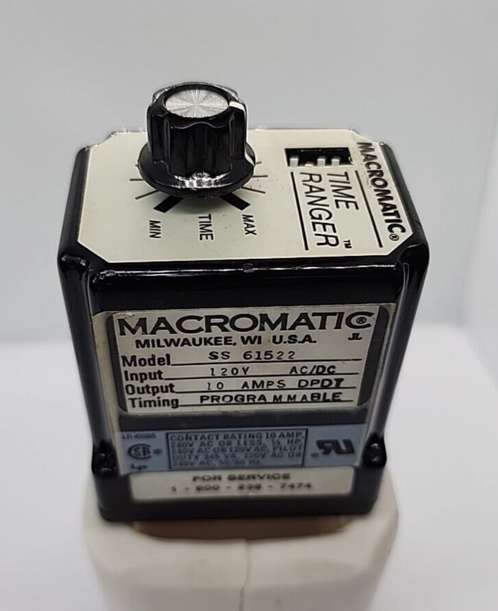 Macromatic Time Ranger Model SS61522 11 Pins [GB 4]