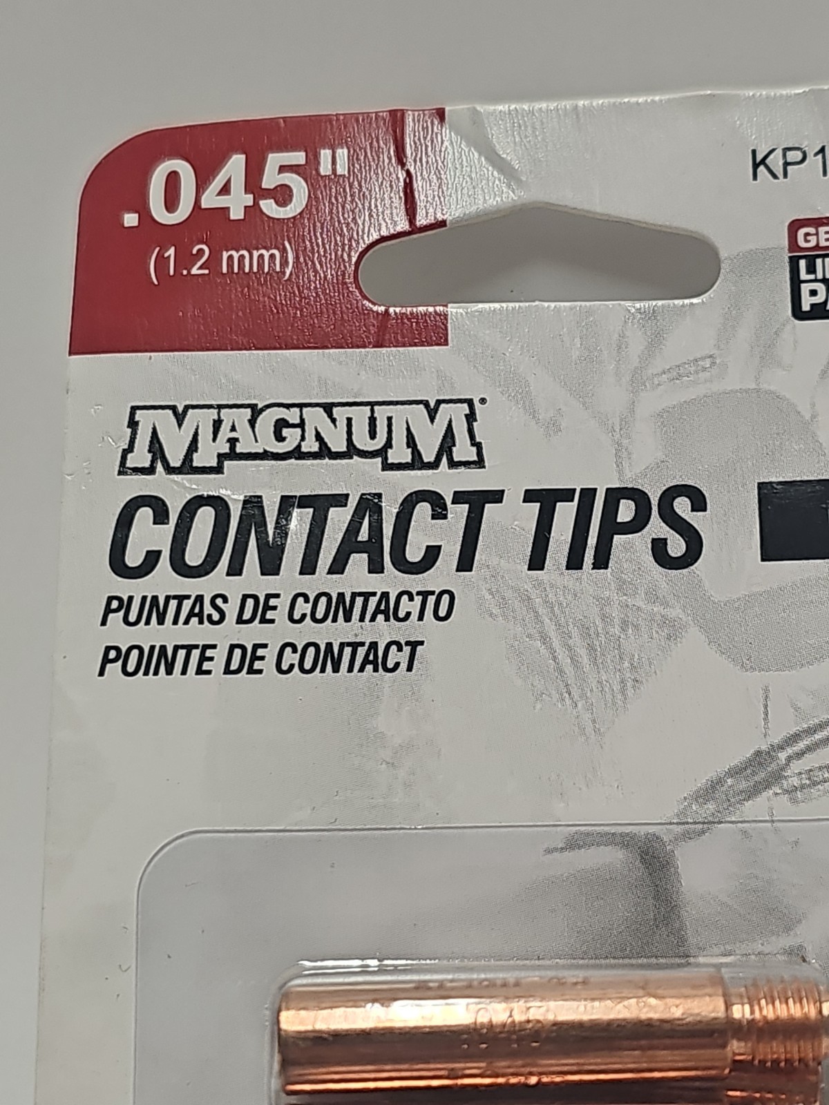Lincoln Electric KP14H-45 Magnum Heavy Duty Contact Tips .045 10 Pack MIG New