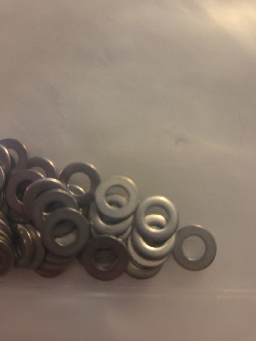 (500) Stainless Steel #8 Machine Screw 8-32 Flat Washer 18-8 SS