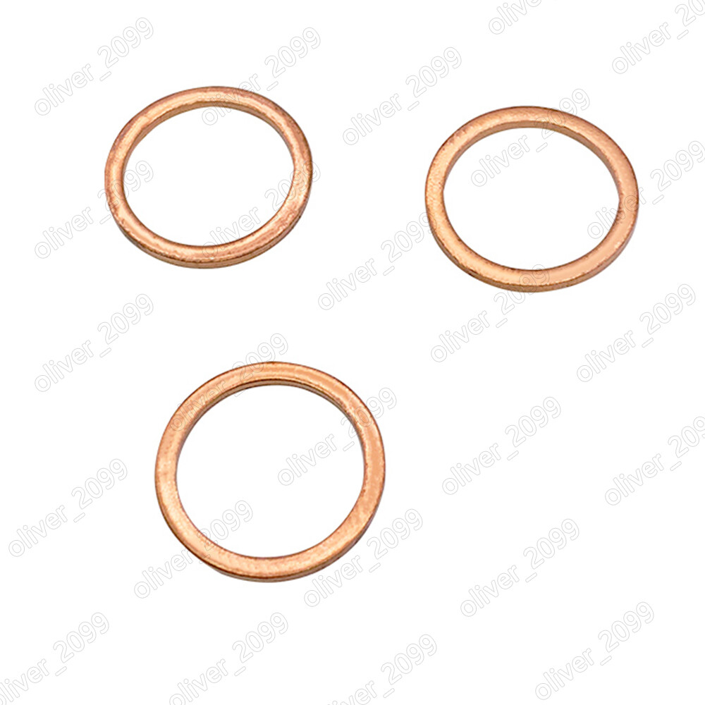 99.9% Pure Copper Ring Seals and Gaskets DIN7603 M6 M8 M10 M12 M13 M14 M16 M20