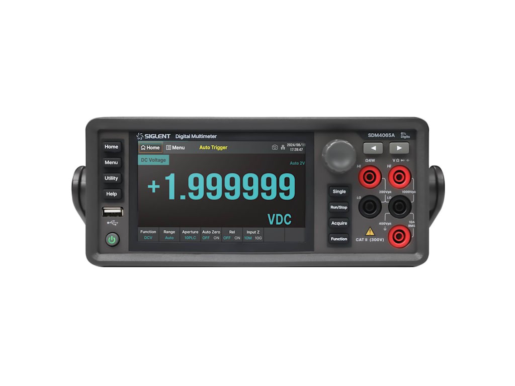 Siglent SDM4065A – 6 1/2 Digit Benchtop Digital Multimeter