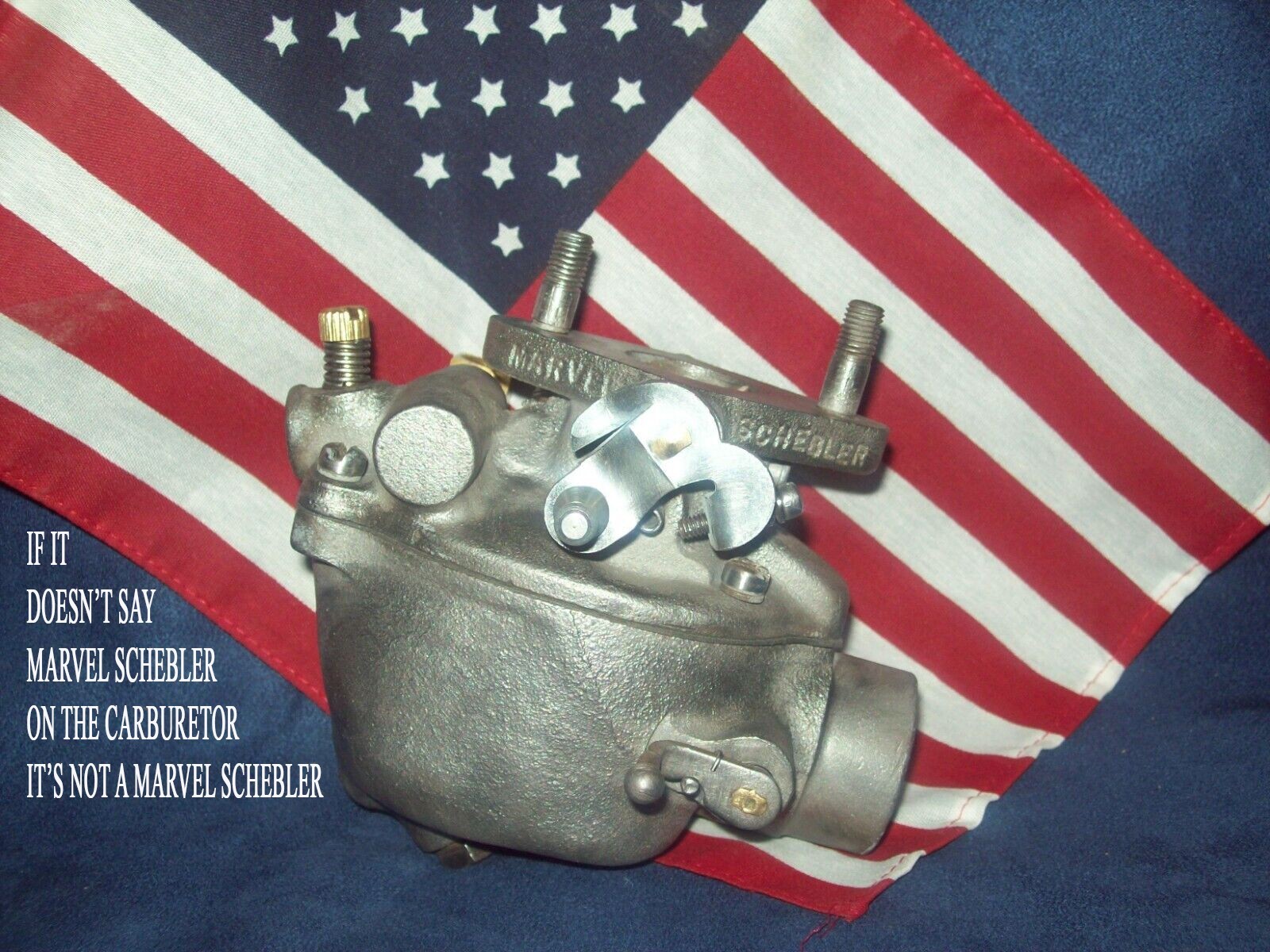 Ford 9N 2N 8N Carburetor TSX- 241 Original USA Marvel Schebler Engine Ready.