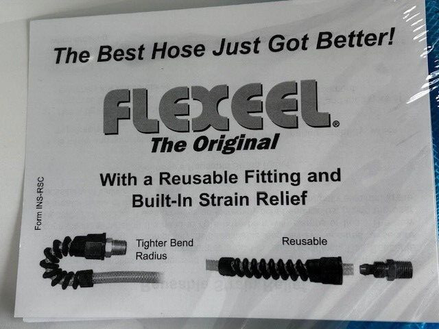 Coilhose Pneumatics PFE40254T Flexeel Reinf Polyurethane Air Hose 1/4 X 25′