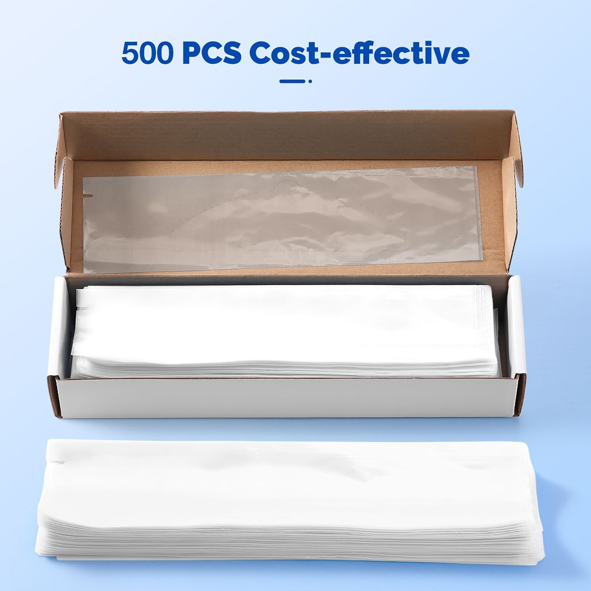 500PCS Dental Air Water Syringe Sleeves Plastic Covers Protective Barrier Clear