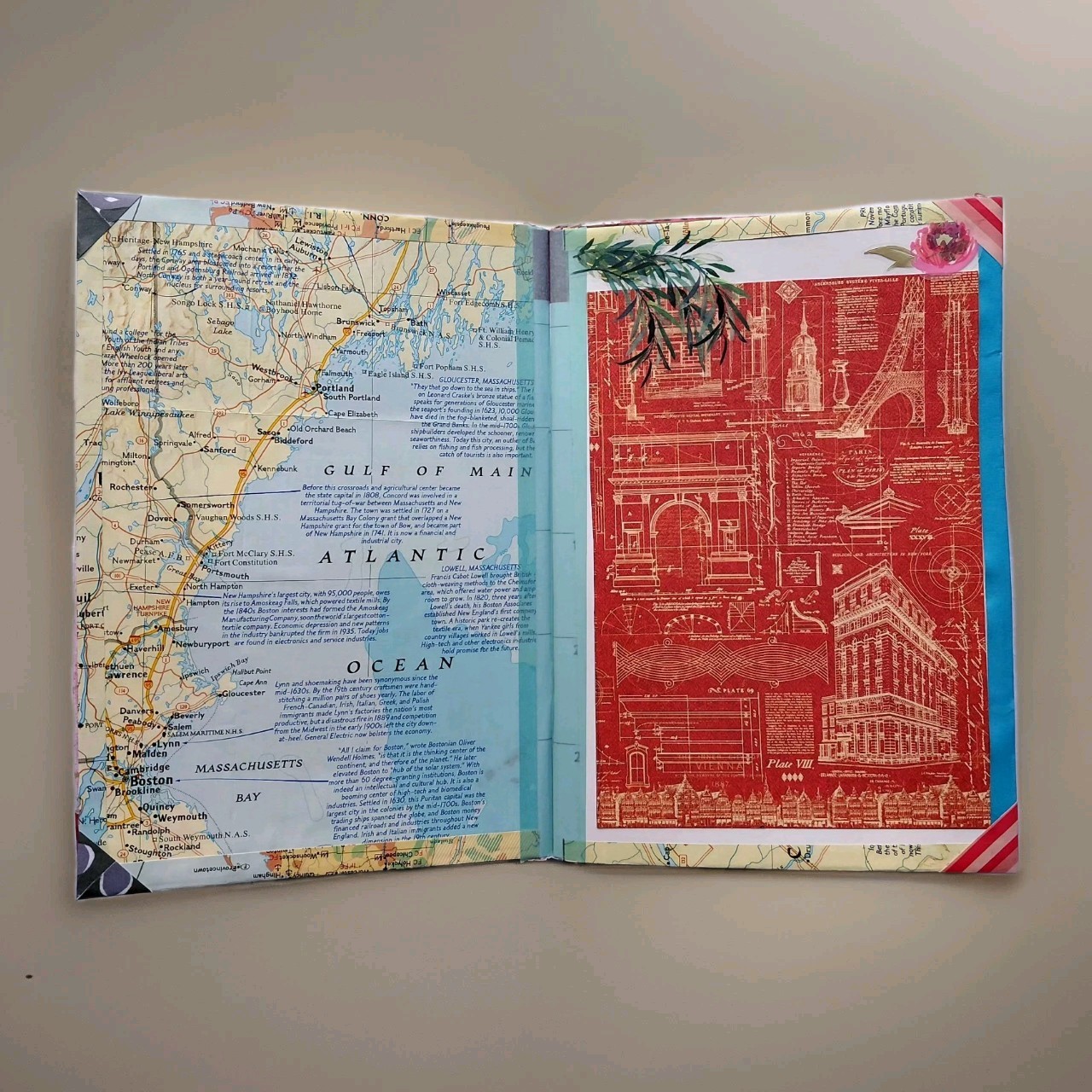 Bespoken Naked Junk Journal 32 Pages OOAK A Month of Your Life Creation