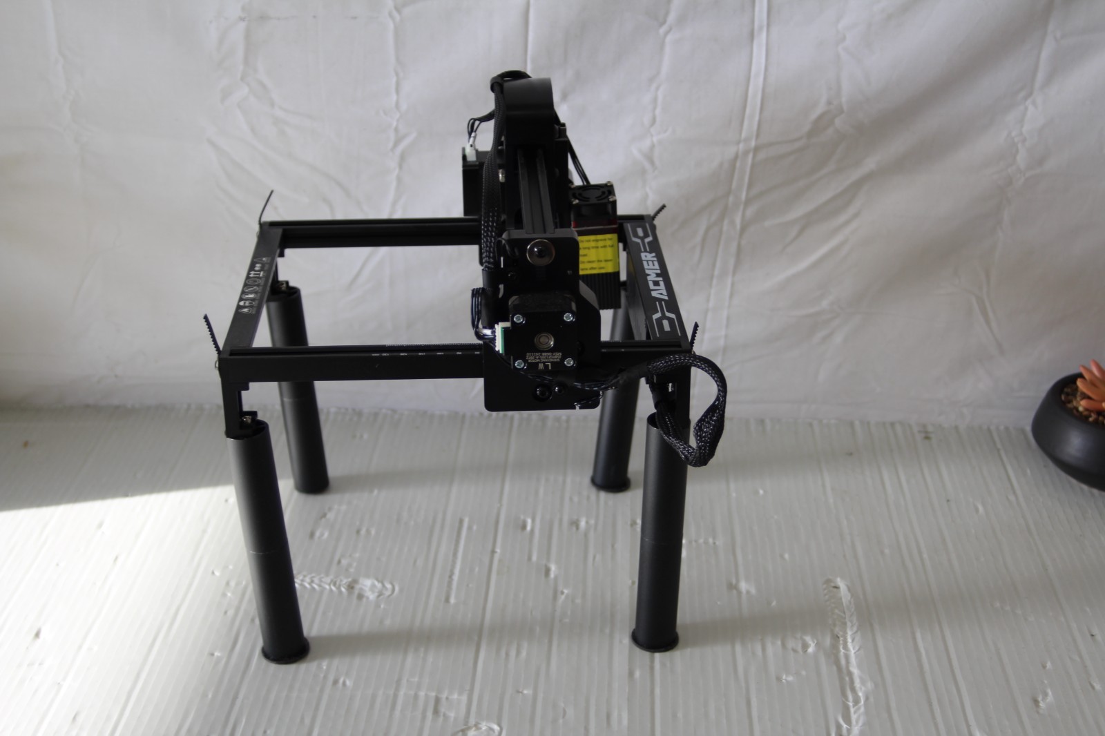 ACMER S1 6W Mini Laser Engraver – 130×130mm DIY Cutter Machine