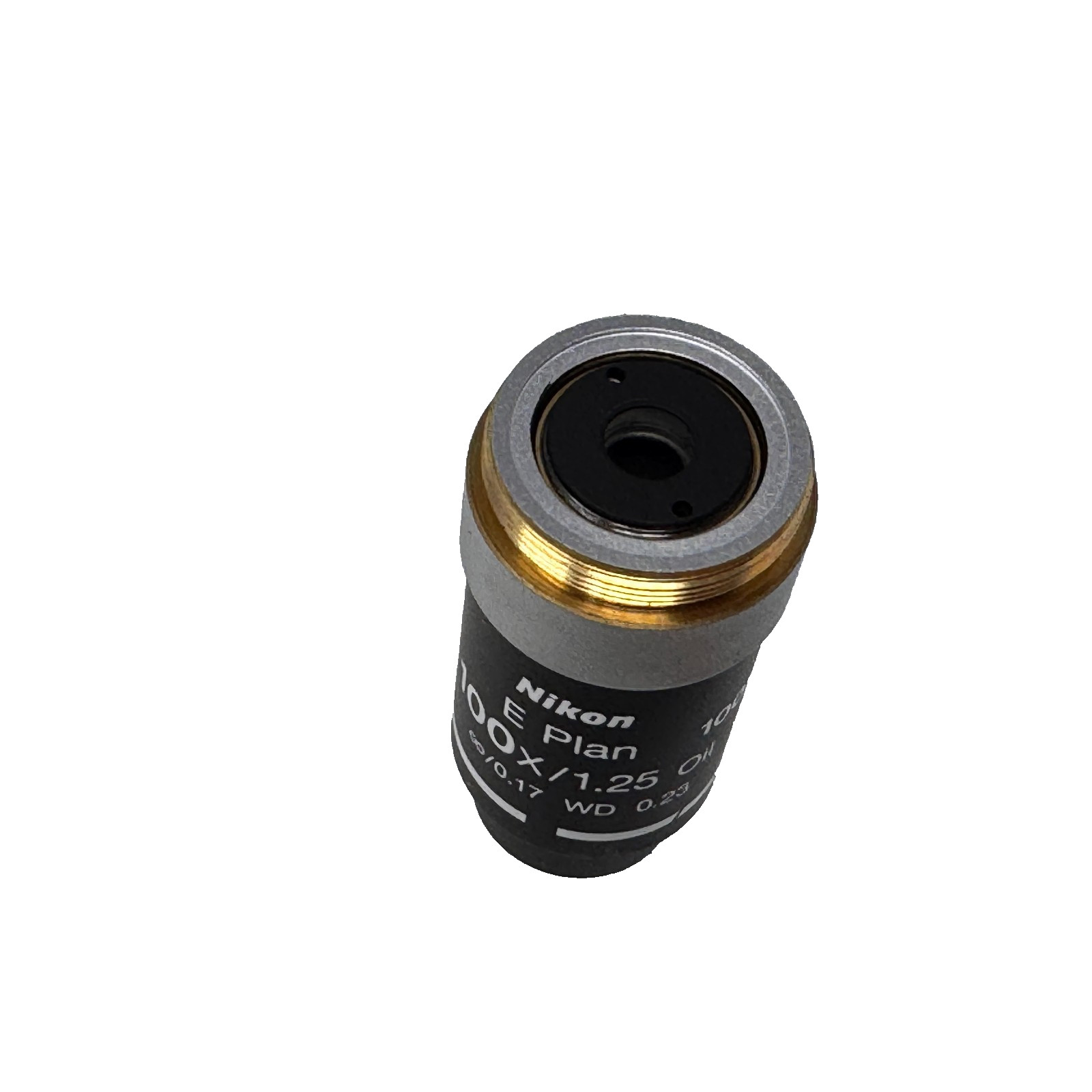 Nikon E Plan 100x/1.25 Oil Microscope Objective $infty$/0.17 WD 0.23 | Infinity