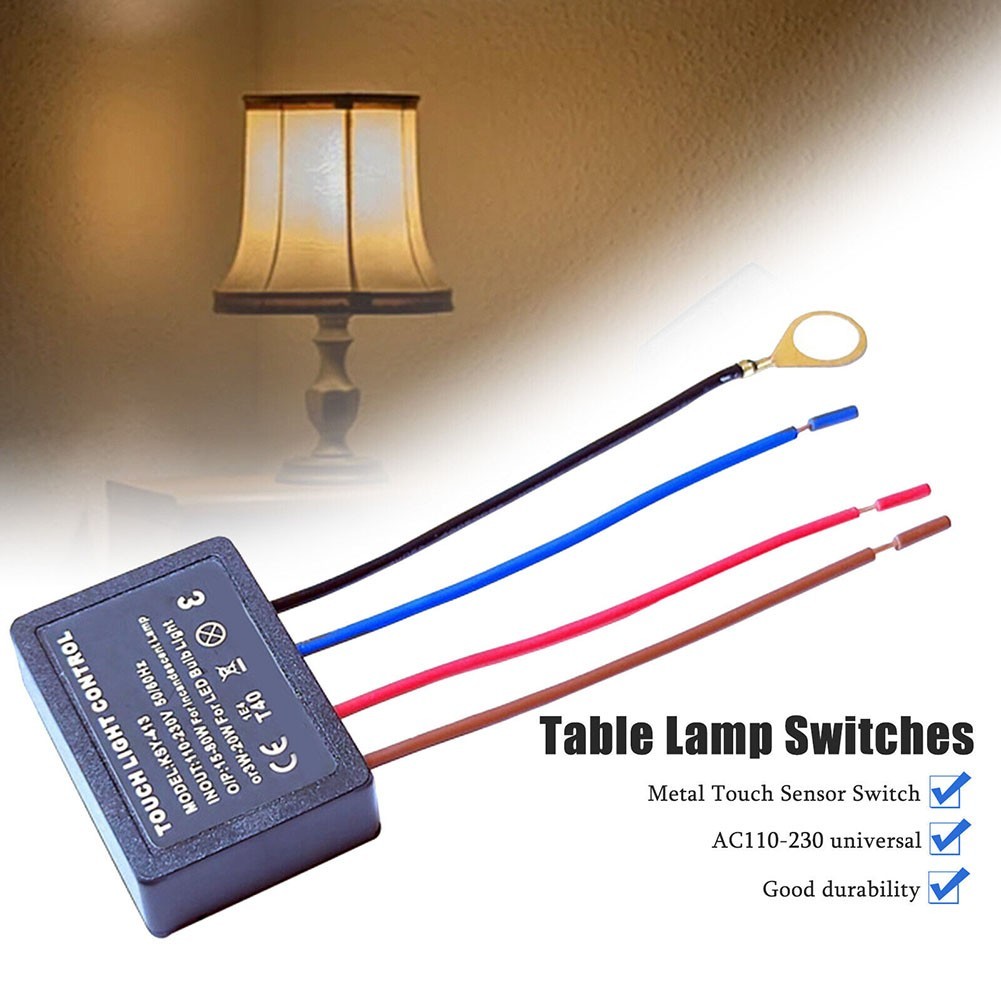 Easy to Operate 3 Way Touch Light Dimmer Switch Control for Any Room